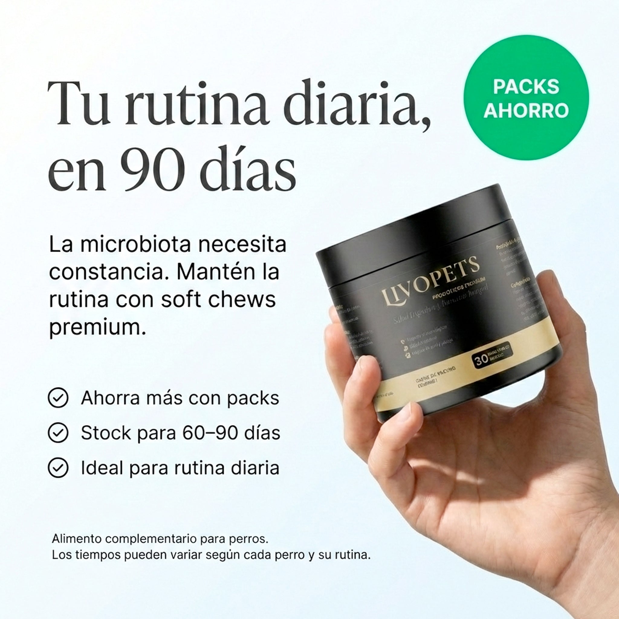 Probiótico para perros | Apoyo digestivo y defensas