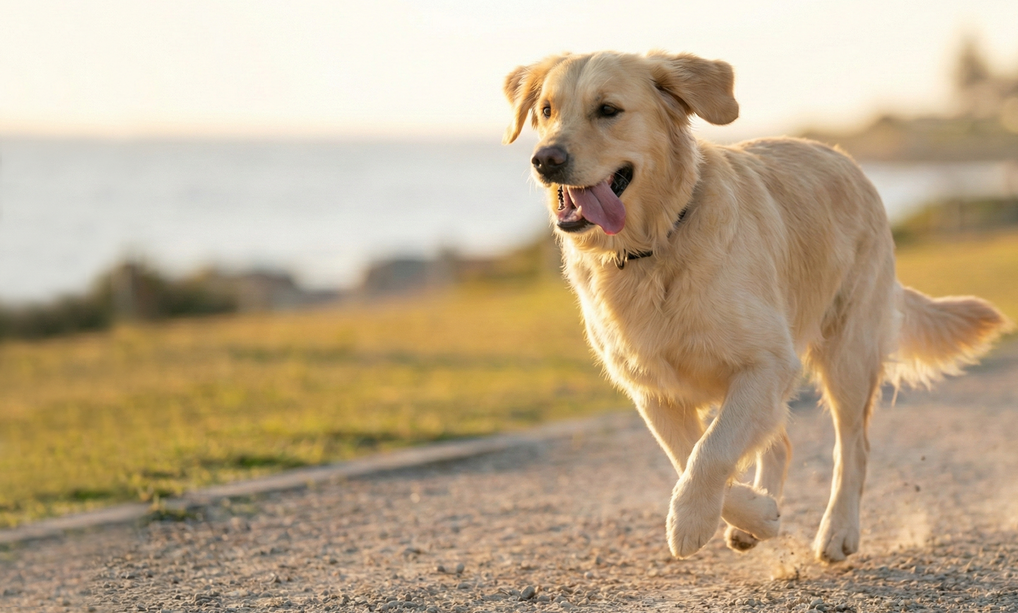 Foto perro contento después de utilizar probióticos Livopets